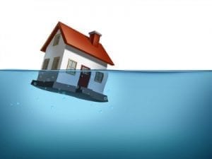 house under water image