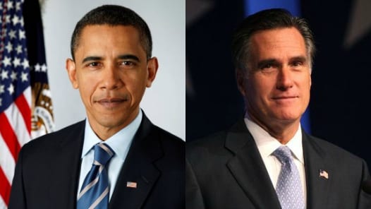 obama romney image