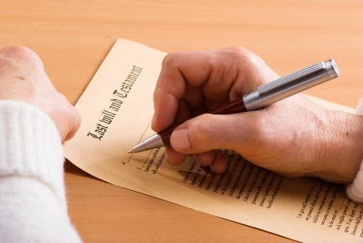 No Cash for a Will? Leave a Fond Memory Instead Signing Will
