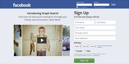 Can Debt Collectors Track You Down on Facebook? Facebook homepage