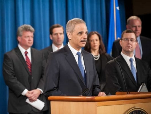 Justice Department Accuses Standard & Poor’s of Fraud, Passes on Executives eric holder justice department standards & poors