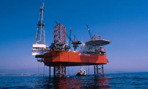U.S. Oil drilling rig