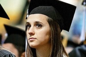 college graduates are saddled with student loan debt