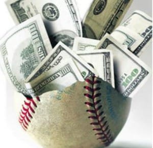 There is debt in major league baseball