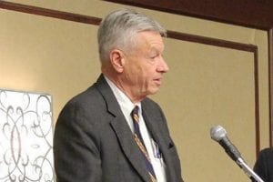 Wisconsin Congressman Tom Petri speaks at a hearing