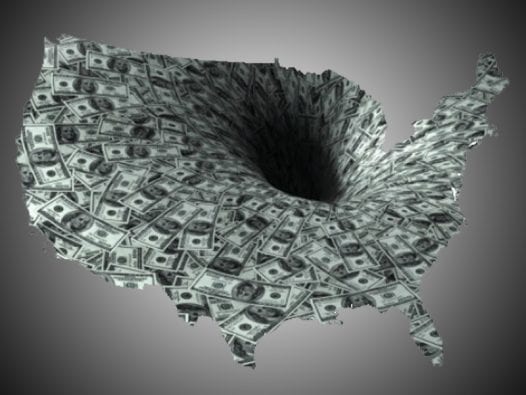 Is Debt Affecting our Economic Freedom? Black hole of debt in the U.S.