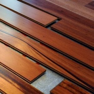 Hardwood flooring panels