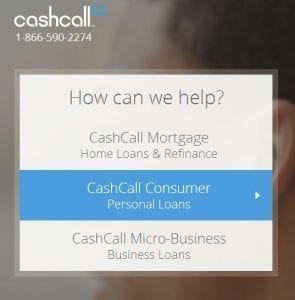 CashCall mortgage information