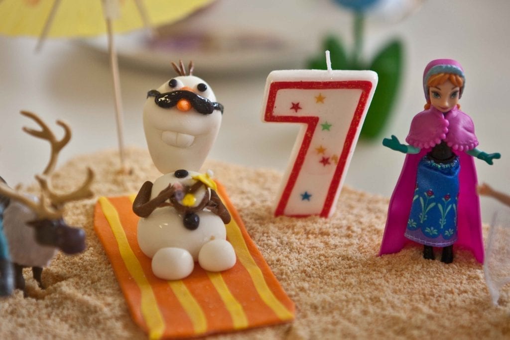 Olaf Cake Topper