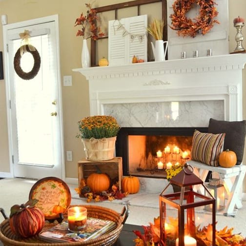 Get crafty this fall and winter to save money on home decor.