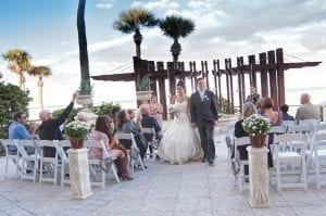 frugal beach wedding