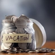 When You Can’t Afford Your Electric Bill Jar of money dedicated for family vacation