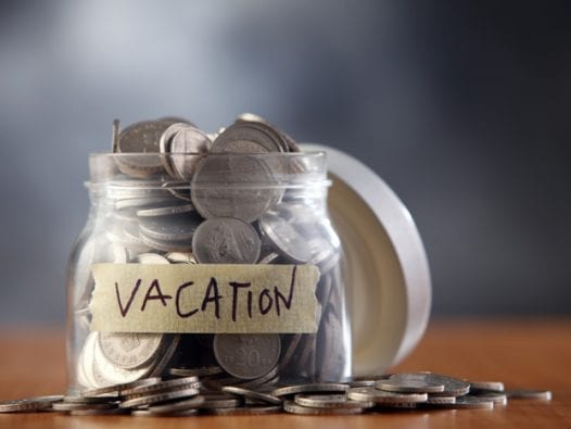 When You Can’t Afford Your Electric Bill Jar of money dedicated for family vacation