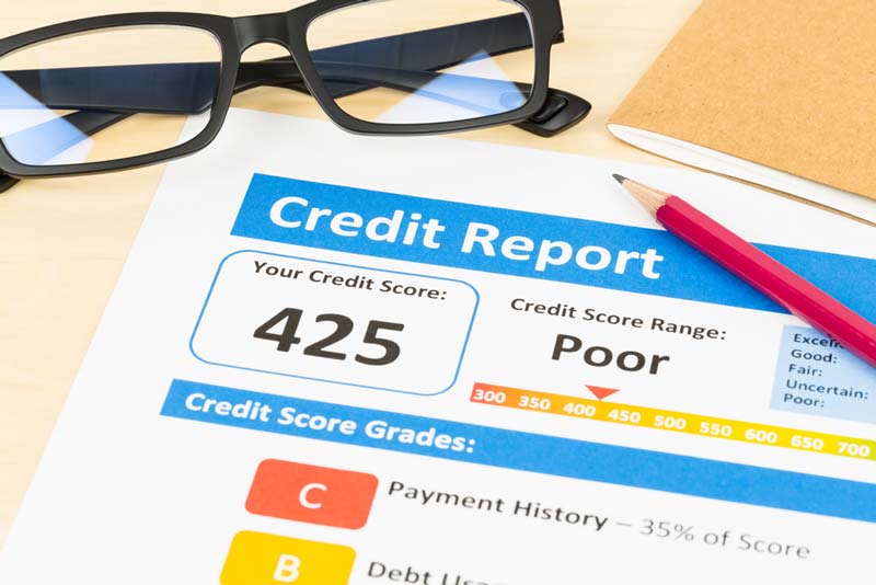 Poor Credit Report