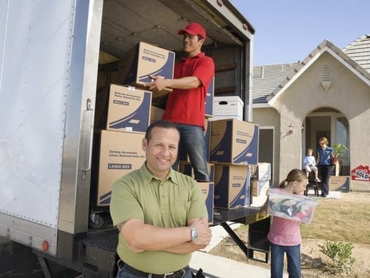 How to Get Out of Debt Fast: Fresh Ideas family moving to a new house
