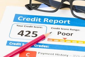 Bad credit score