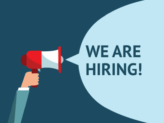 Companies Hiring During the Coronavirus, COVID-19 Pandemic Megaphone shouting