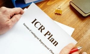 Man reading ICR plan form