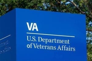 Sign for VA office