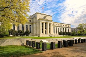 Federal reserve building in Washington D.C.