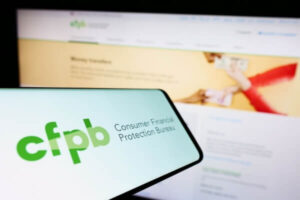 CFPB website on on phone and computer